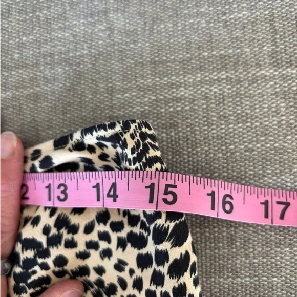 & Other Stories Paris Atelier Animal Print Midi Skirt Tie front slit 4 - Picture 6 of 10